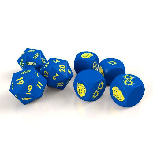 Fallout the Roleplaying Game Dice Set - Rollespilsterninger